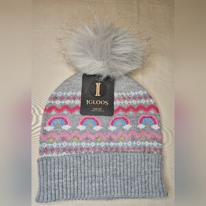 Igloos Kids' Patterned Beanie NWT